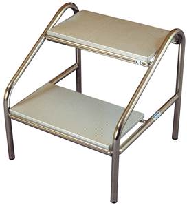 Marchepieds inox 2 marches Promotal