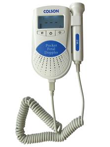 Doppler foetal FETASCOPE VIEW Colson avec sonde 2 MHz et écran