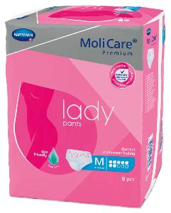 Slips absorbants MOLICARE® PREMIUM LADY PANTS 7 gouttes HARTMANN