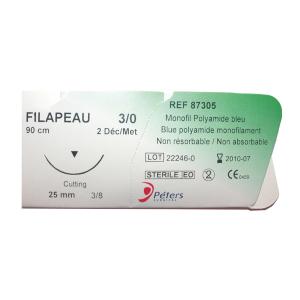 Suture chirurgicale cutanée Filapeau Peters