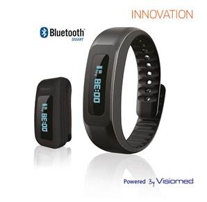Bracelet connecté My Coach Bewell Connect Visiomed Noir