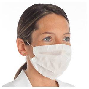 Masques de protection 2 plis à élastiques Abena-Frantex