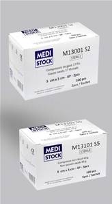 Compresses non tissées stériles Medistock