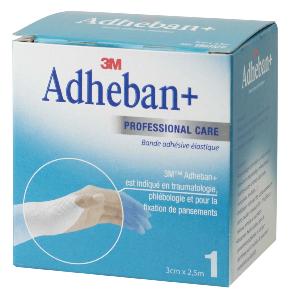 Bande de contention adhésive élastique  3M™ ADHEBAN plus