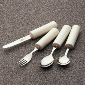 Set de 4 couverts ergonomiques Queens Homecraft