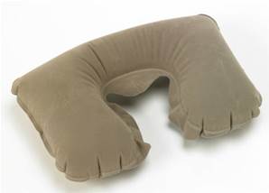 Coussin cervical gonflable