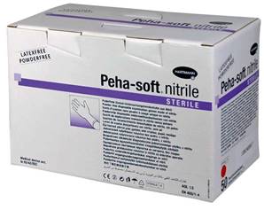 Gants d'examen Stériles non poudrés Peha Soft Nitrile Hartmann