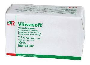 COMPRESSE EN NON-TISSÉ NON STÉRILE VLIWASOFT®