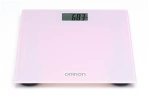 Pèse-personne Omron HN 289 électronique rose