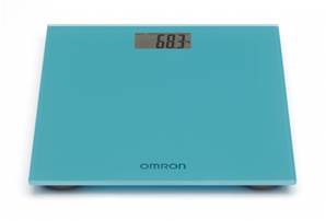 Pèse-personne Omron HN 289 électronique bleu