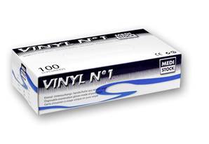 Gants d'examen vinyle poudrés non stériles Medistock