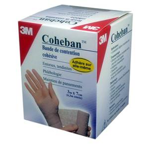 Bande de contention cohésive élastique 3M™ COHEBAN™