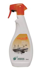 Détergent et désinfectant Surfa'safe R Premium ANIOS mousse diffuse