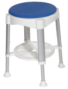 Tabouret de douche à assise tournante TAHAA