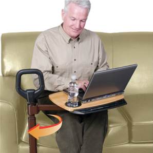 Aide pour le transfert CouchCane avec tablette