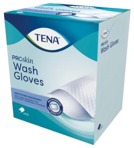 Gants de toilette TENA WASH GLOVES PROSKIN